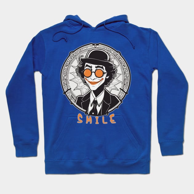 Joker Smiling Hoodie by XtremePizels